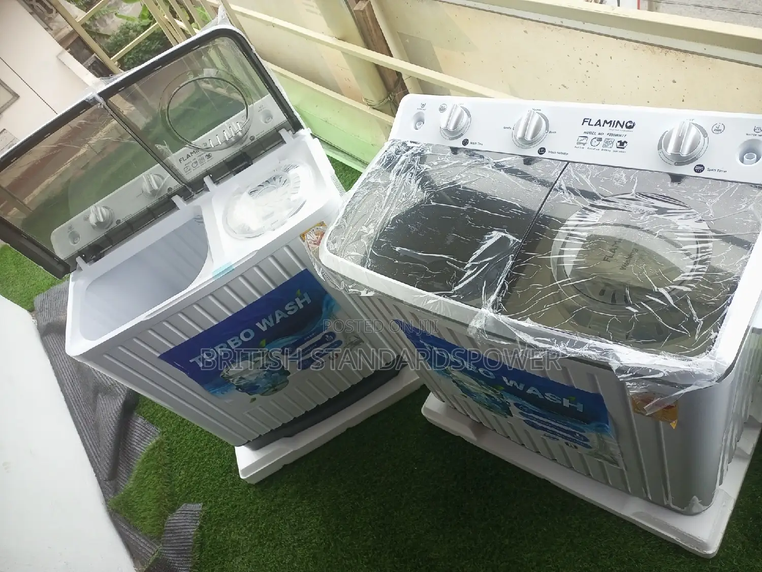 Twin Tub Washing Machine 8kg Flamino Washing Machine