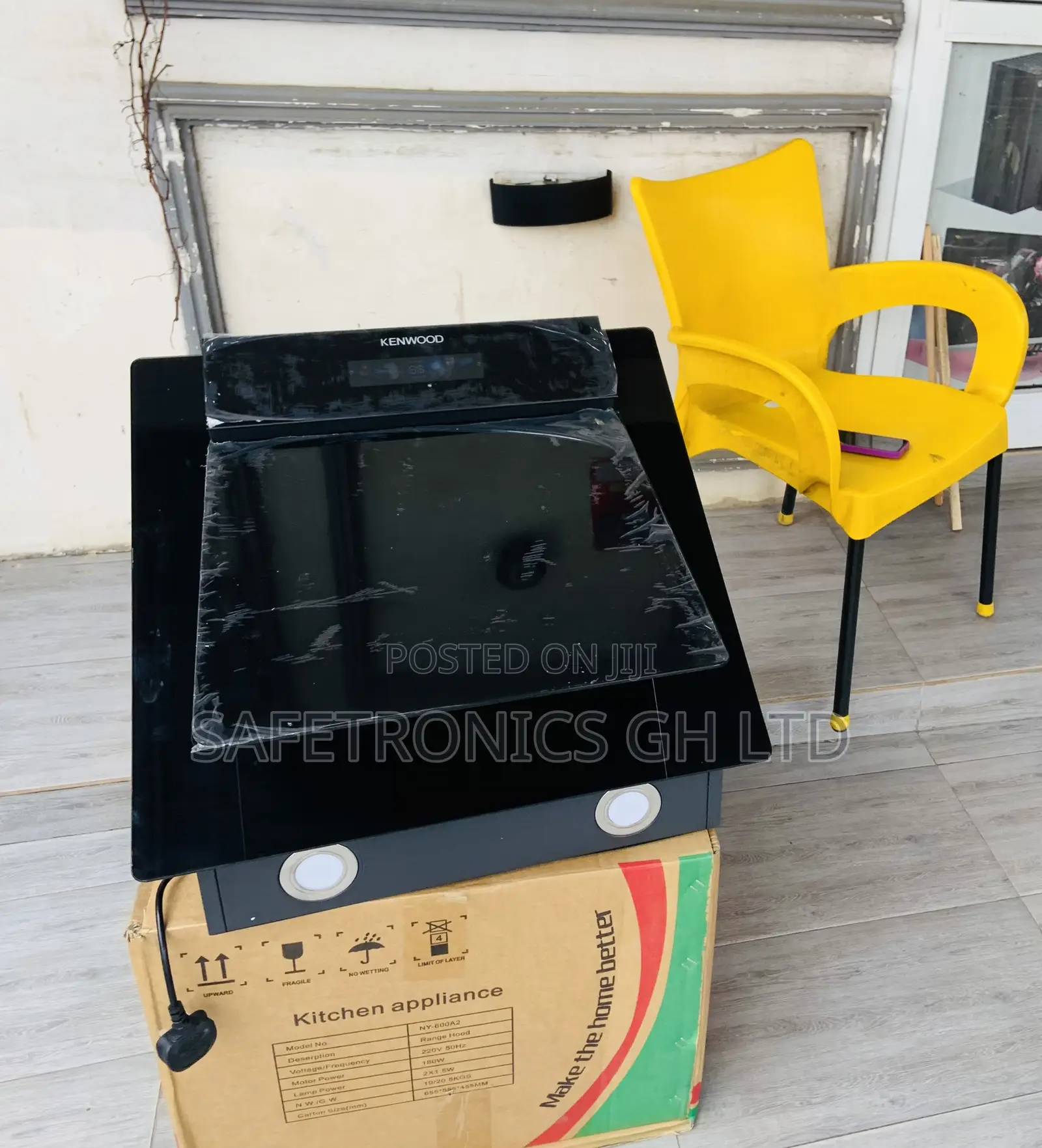Order Black Kenwood in-Built 60cm Fast Heat Extractor