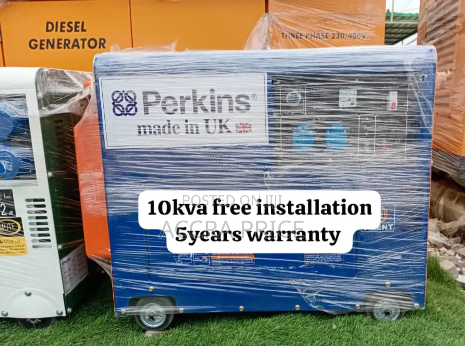 Giga Gen 10kva Perkins Silent Diesel Generator 10kva Diesel