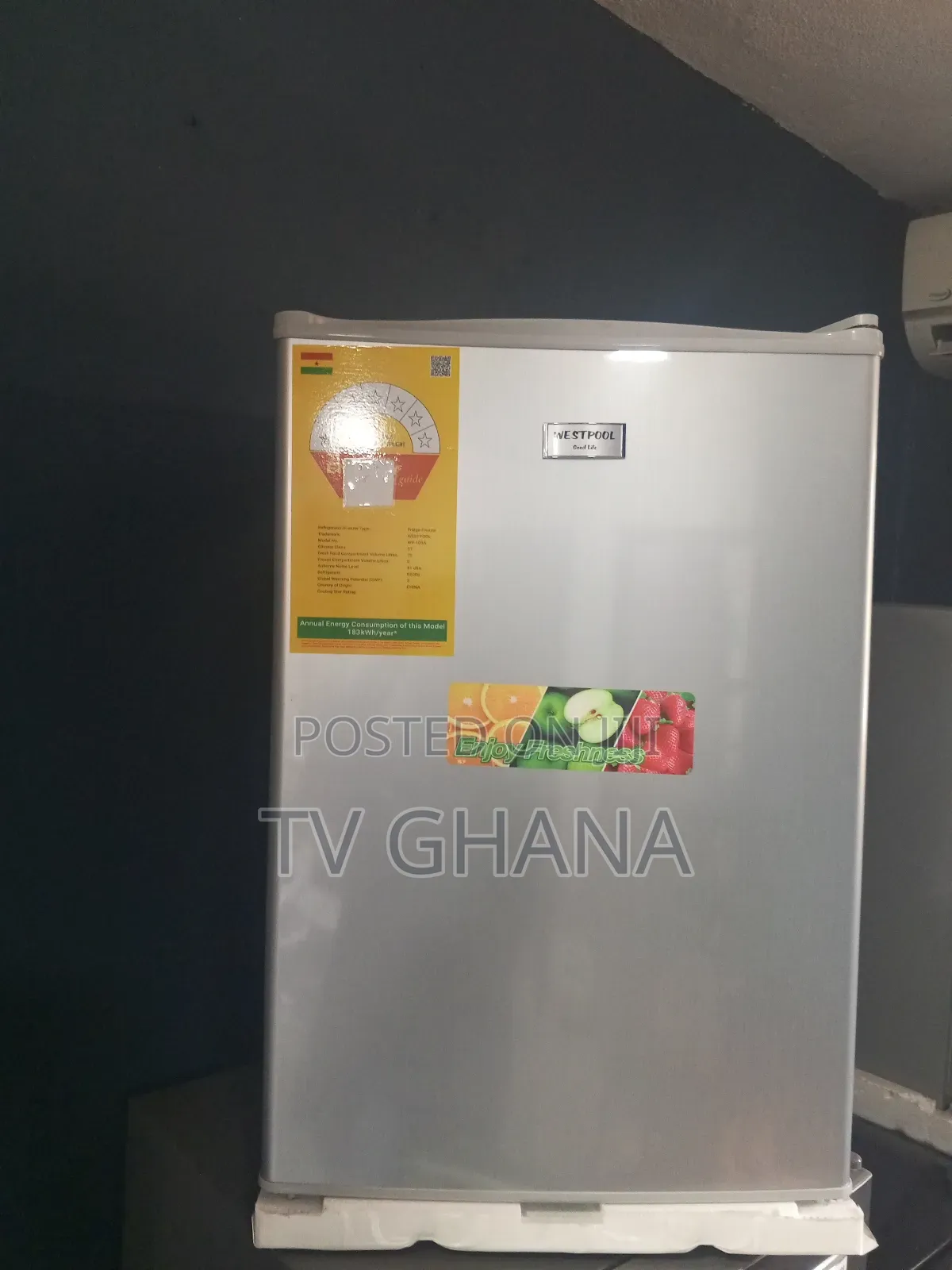 Airborne Noise Level Westpool Refrigerator