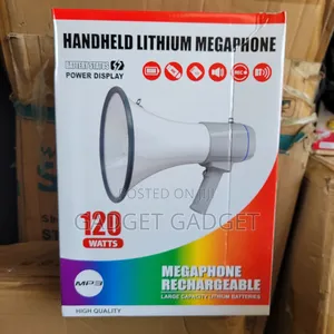 Professional Megaphone 120w Rechargeable