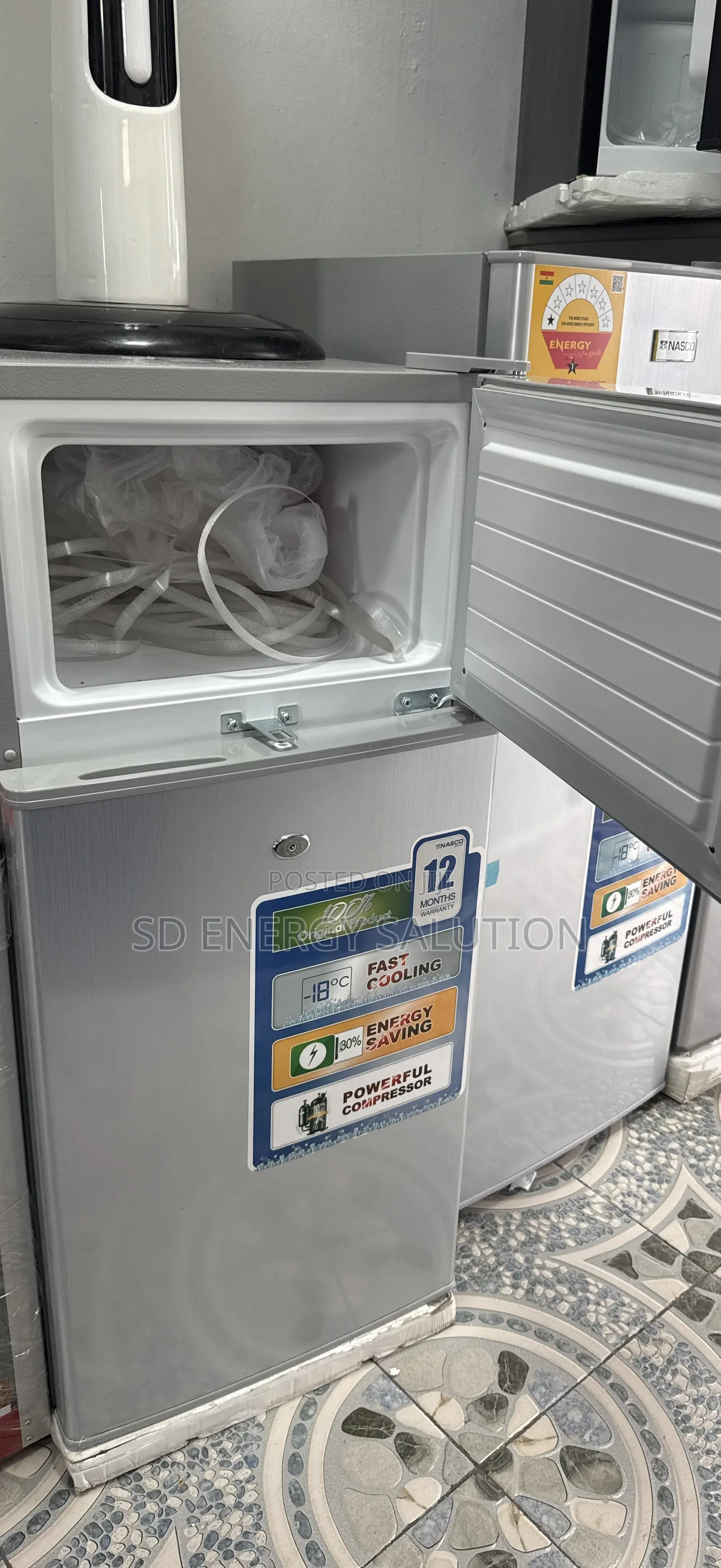 Nasco 2-12 Top Freezer 2door Fridge Top Freezer Fridge