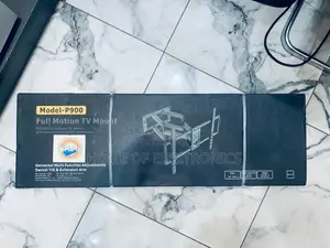 Photo - Durable Adjustable Double Arm Tv Wall Mount For 50-120 Inch