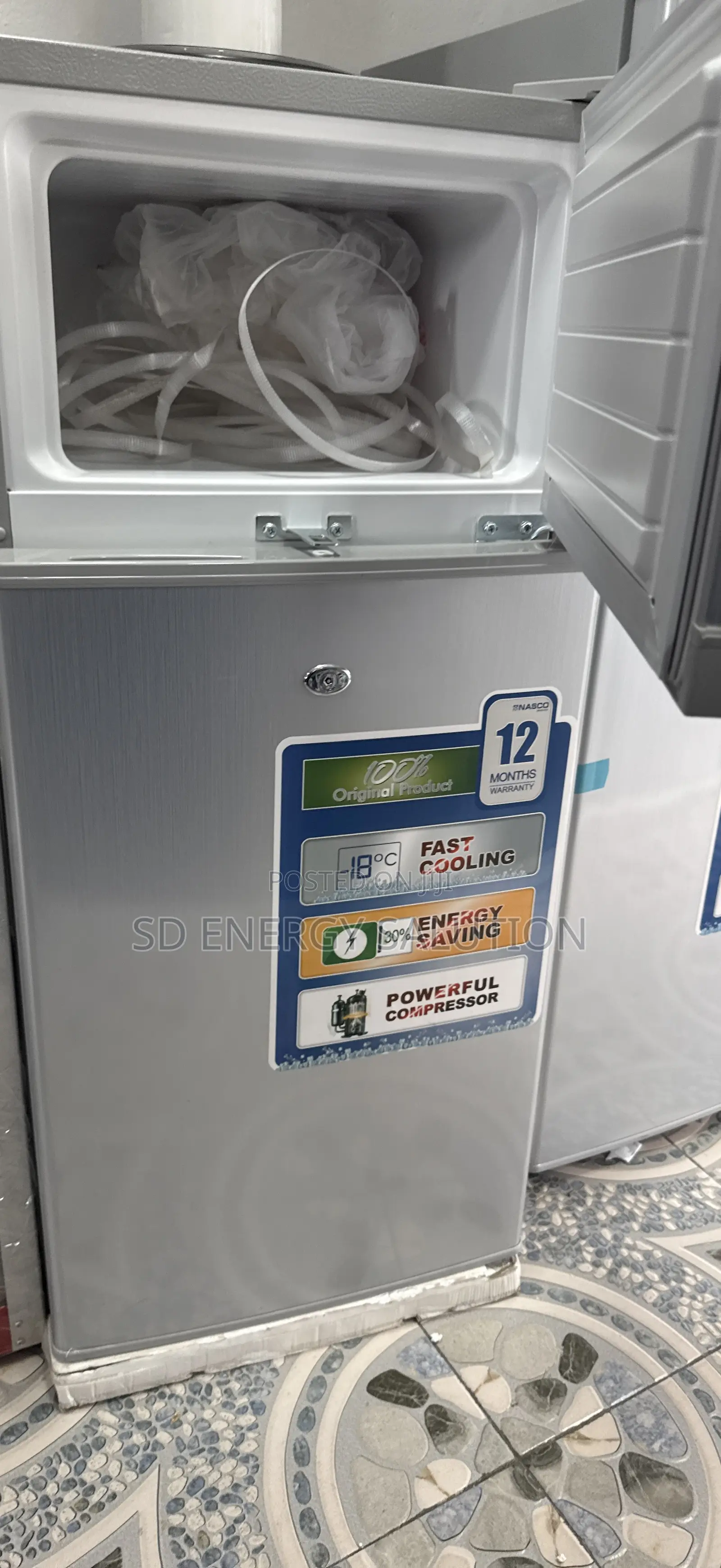 212nasco Silver Top Freezer New Fridge Silver Fridge