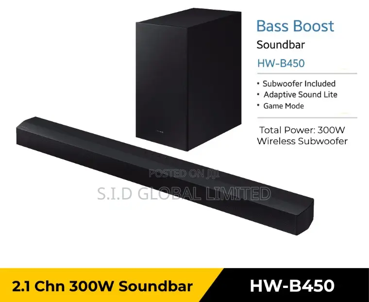 Samsung B-Series Soundbar Hw-B450 2.1ch