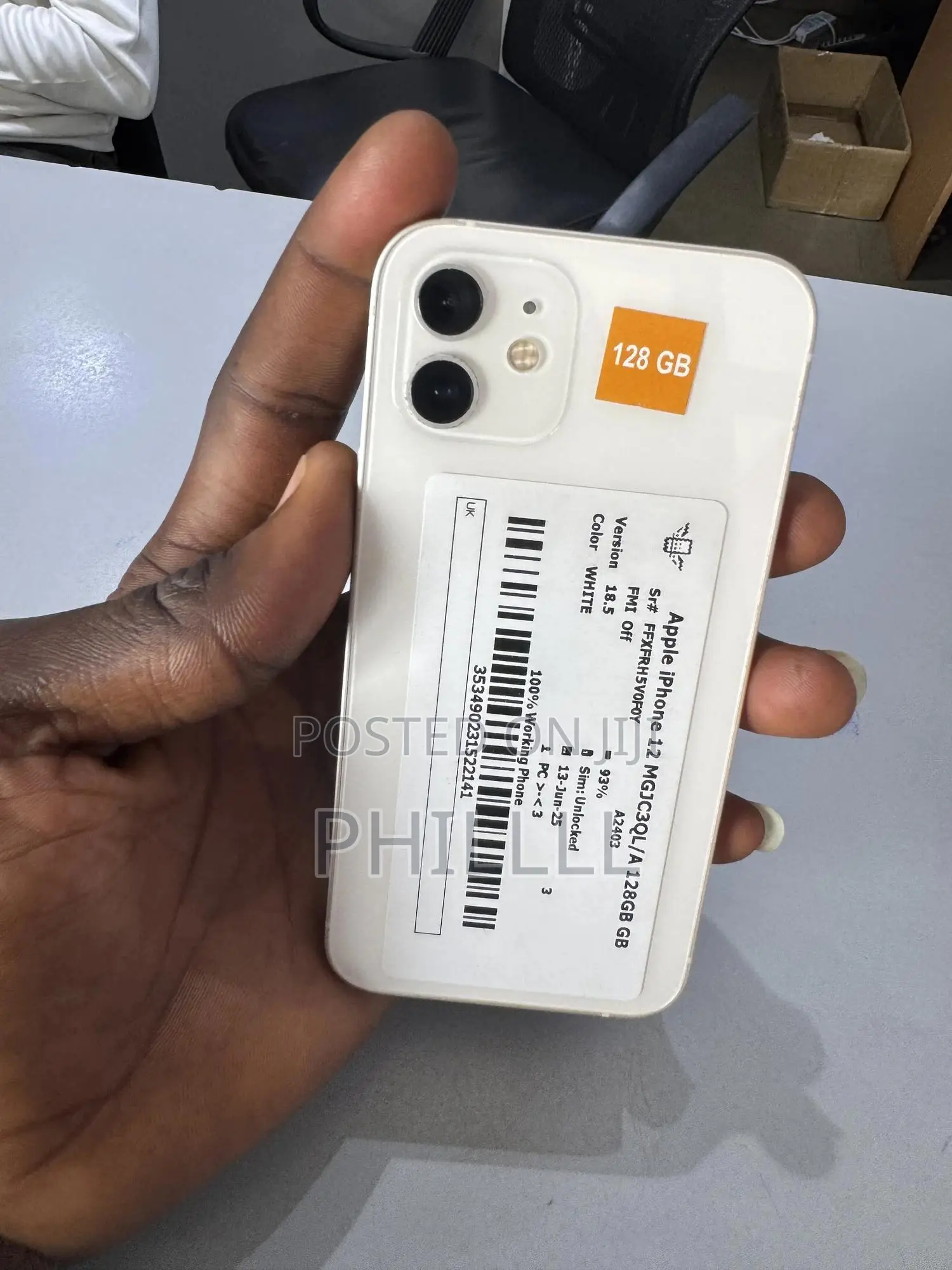 Apple iPhone 12 128 GB White
