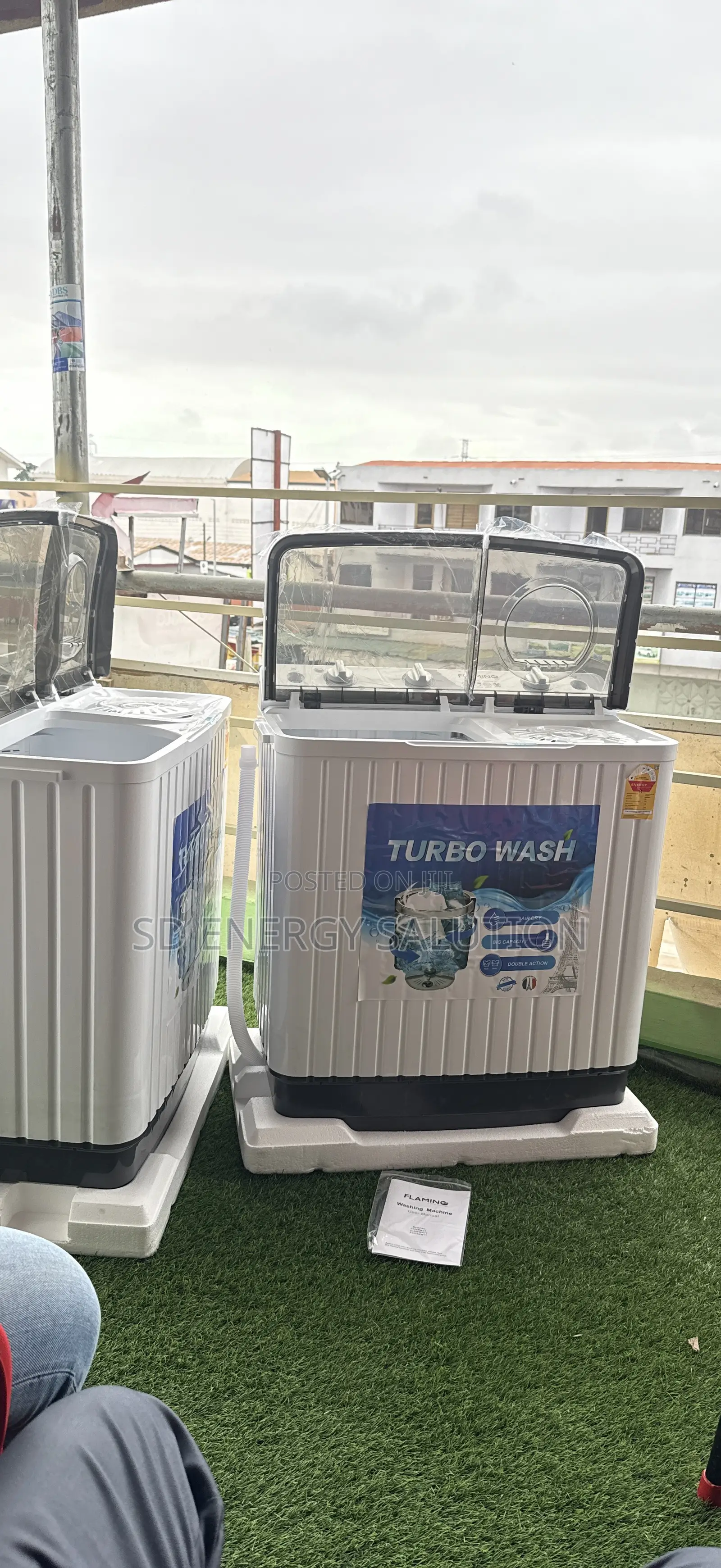 Washing Machine 7kg Semi Auto Air Dey Washing Machine
