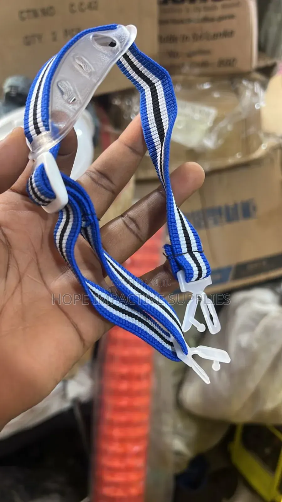 Quality Chin Strap.