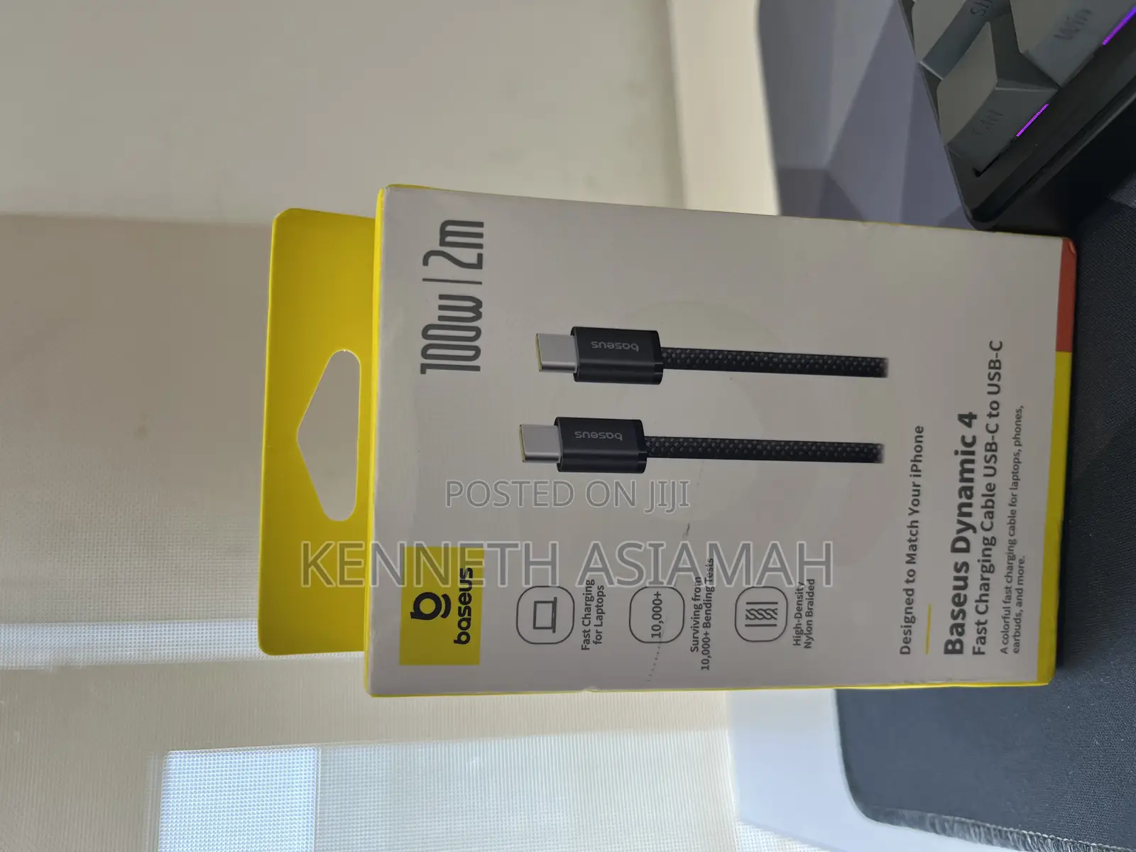 Baseus 100w Usb Type C to C 2m