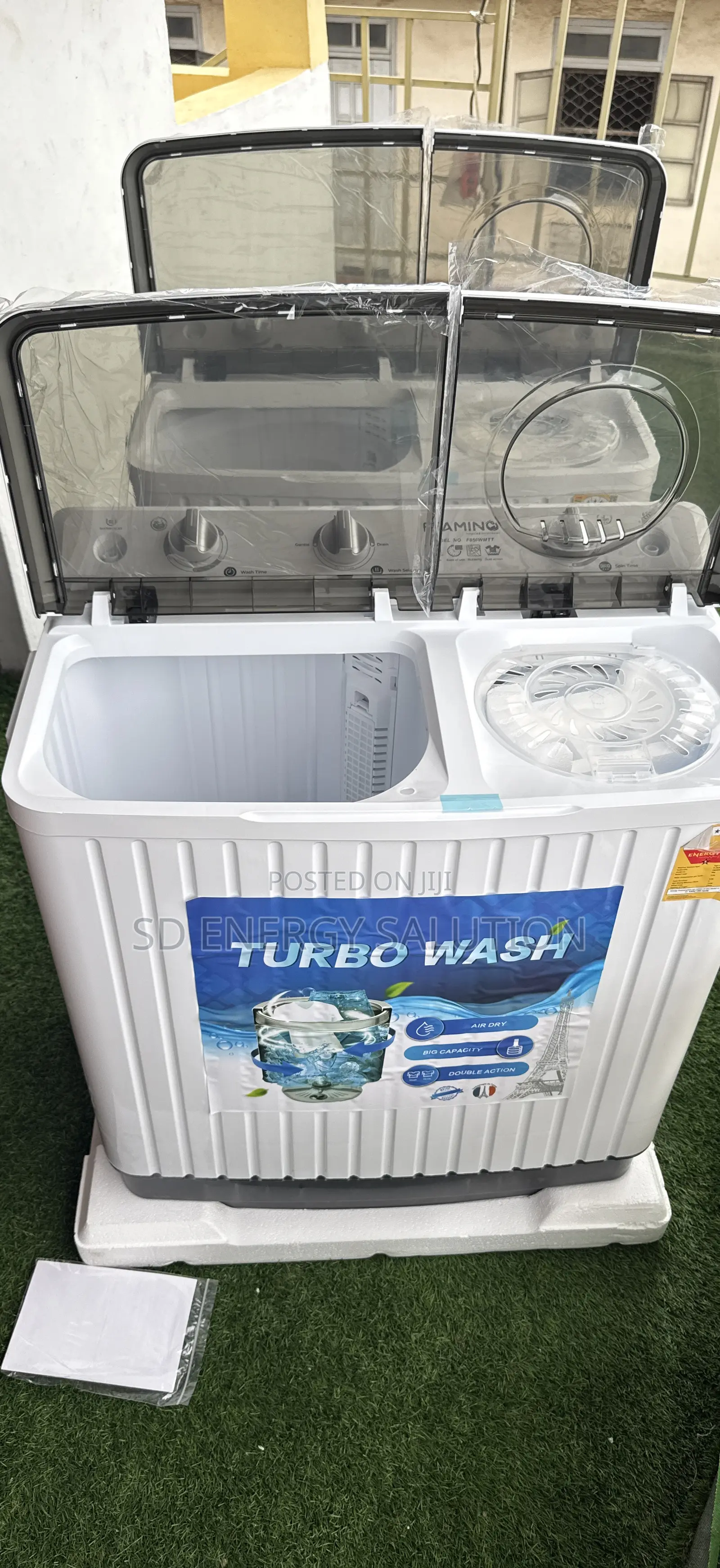 Washing Machine Turbo Wash 7kg Semi Auto Washing Machine