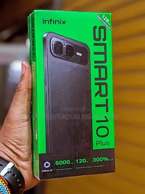 New Infinix Smart 10 Plus 128 GB Black