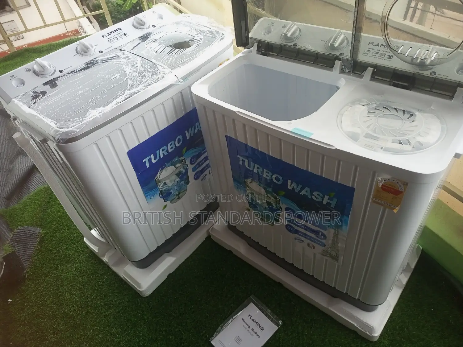 Clean Slate 12kg Flamino Washing Machine Flamino