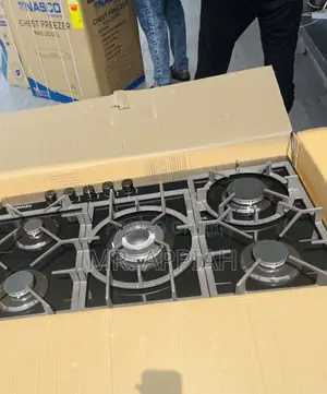 High Efficiency Kenwood 5 Gas Tempered Glass Hob 