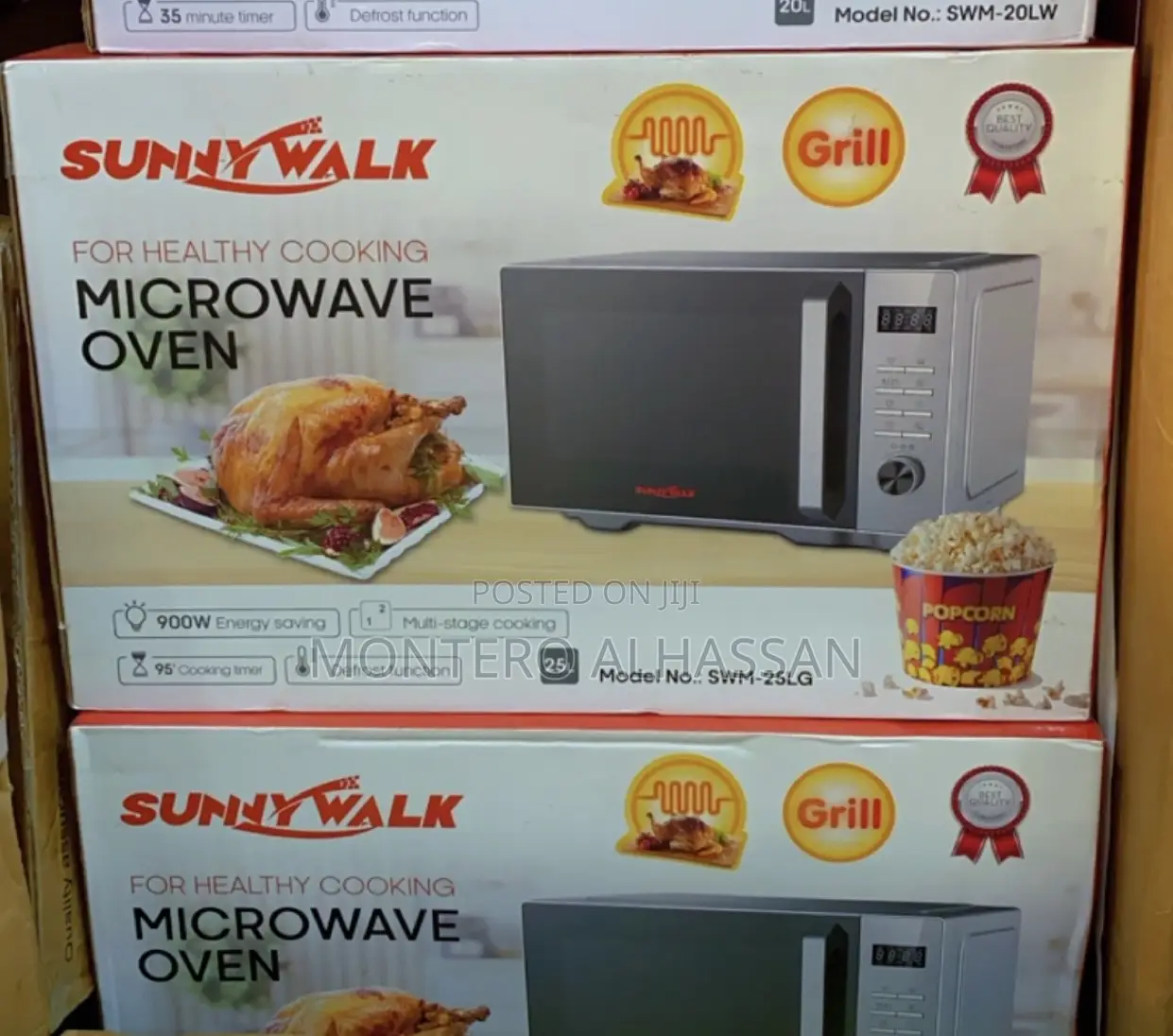 Microwave 25liters Sunnywalk With Grill