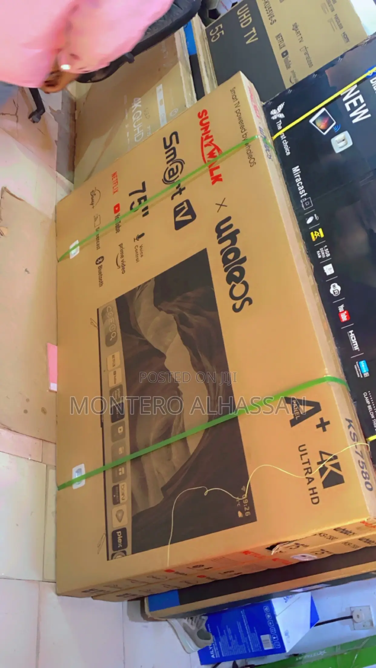 Sunnywalk 75inches Smart Ultra Hd 4k