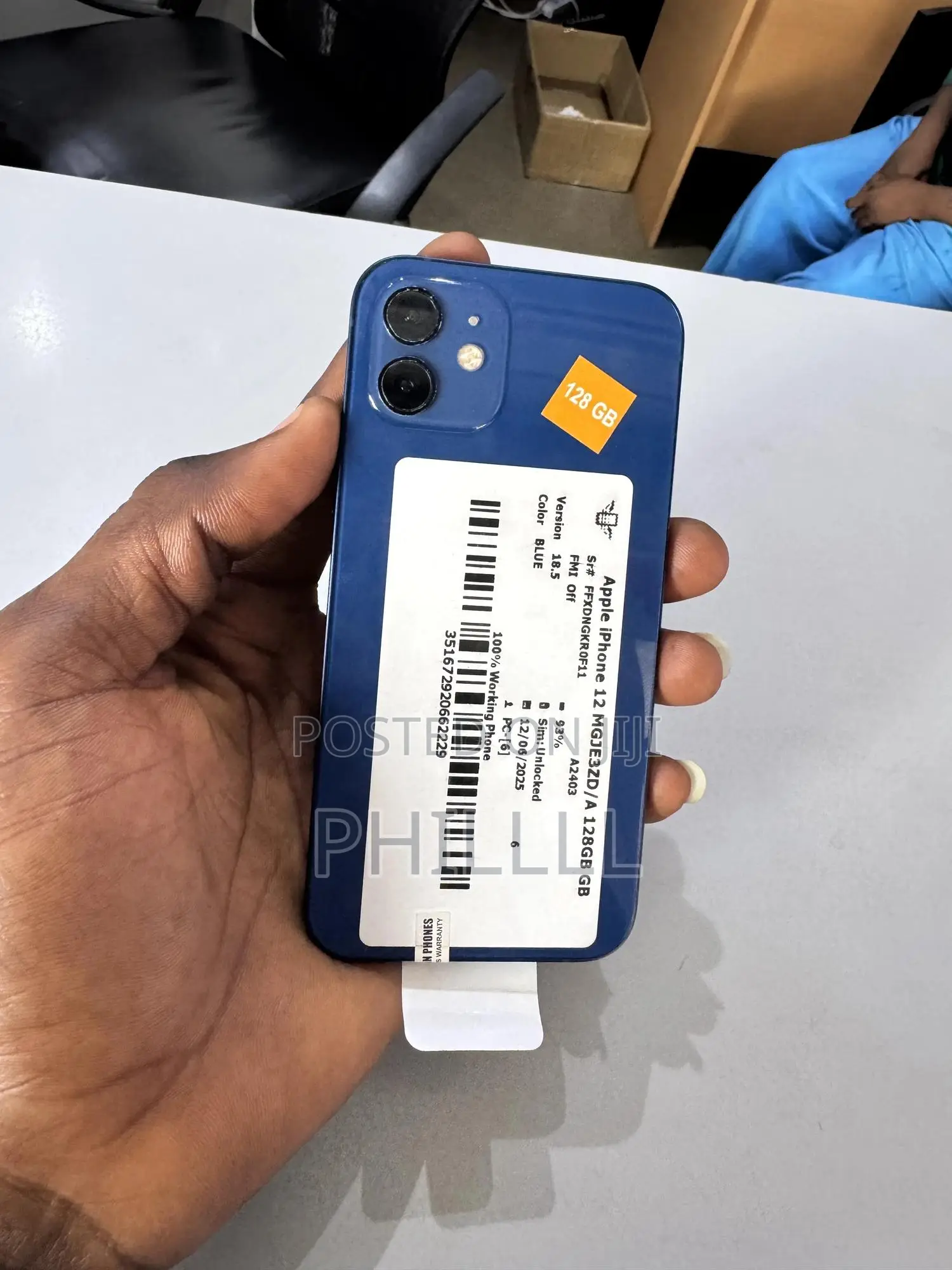Apple iPhone 12 128 GB Blue