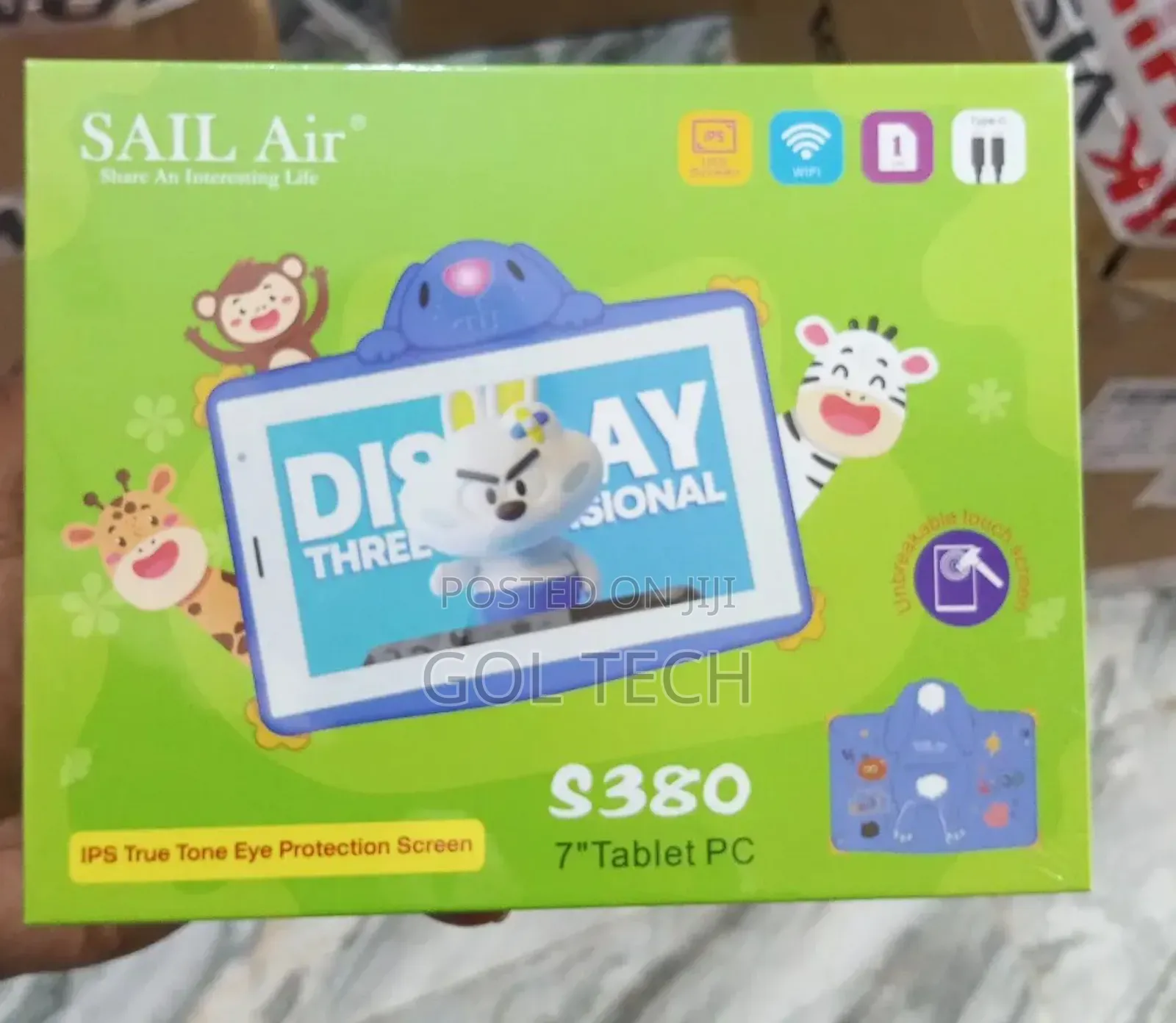 Kids Tablet Sail Air S380 7" Tablet Pc 256gb + 8gb