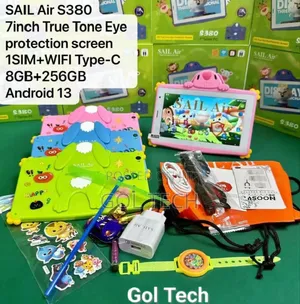 Kids Tablet Sail Air S380 7" Tablet Pc 256gb + 8gb
