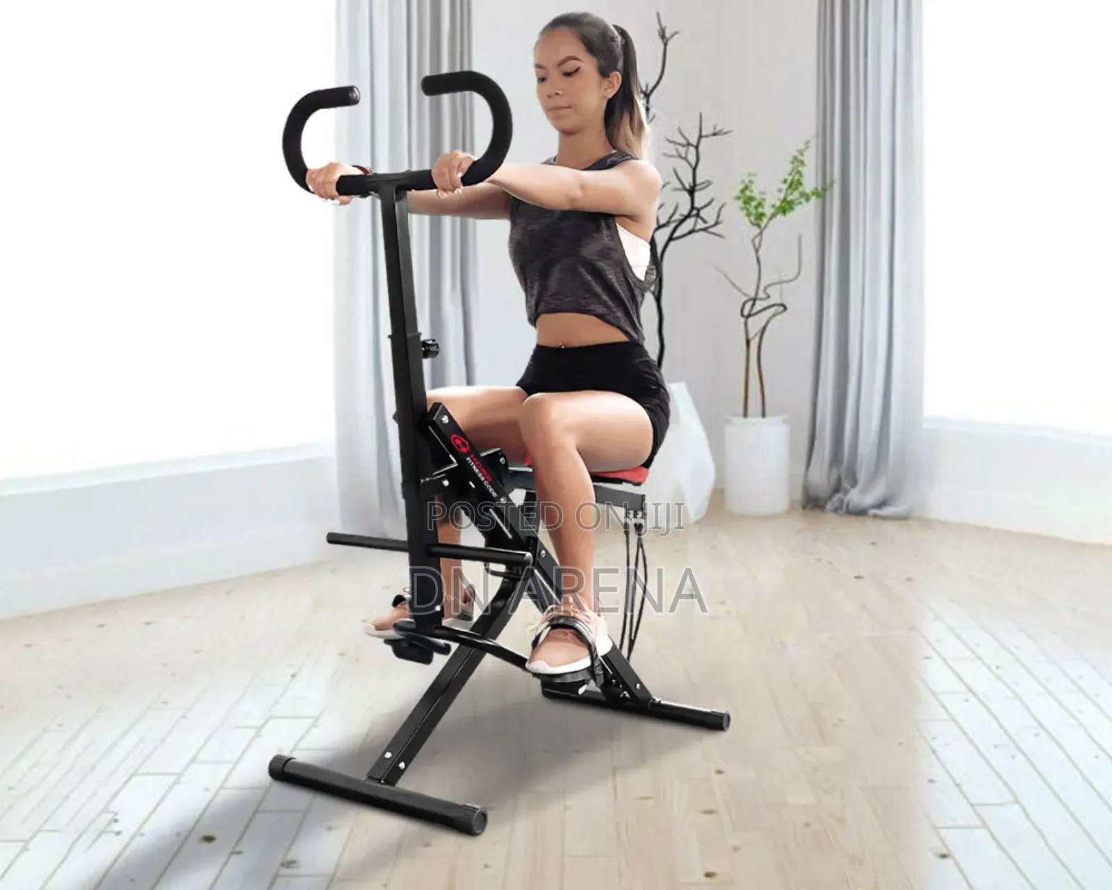 Row-N-Ride Trainer for Weight Loss Squat Machine