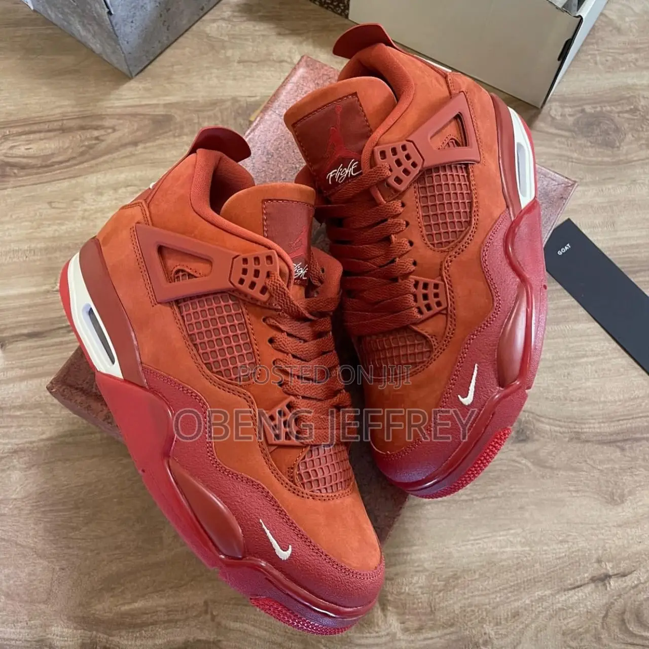 Original Bike Air Jordan 4 Red