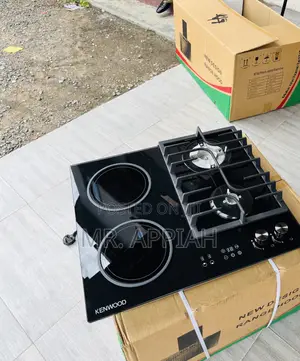 Efficiency Kenwood 60cm 2 + 2 Inbuilt Hob(Tempered)Black.
