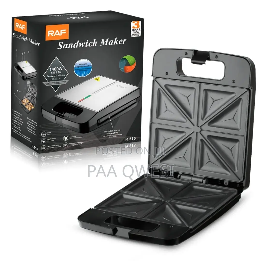 1400w Power Raf Sandwich Maker