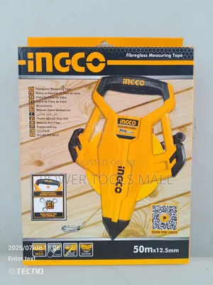 Fibreglass Measuring Tape 50mx12.5mm