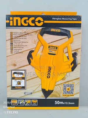 Fibreglass Measuring Tape 50mx12.5mm