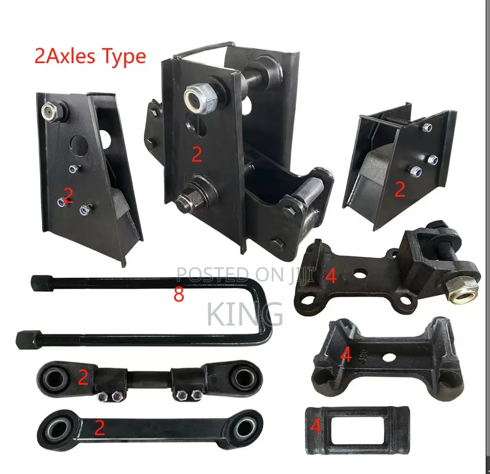 2 Axle Trailer Kapekape Suspension Accessories Complete