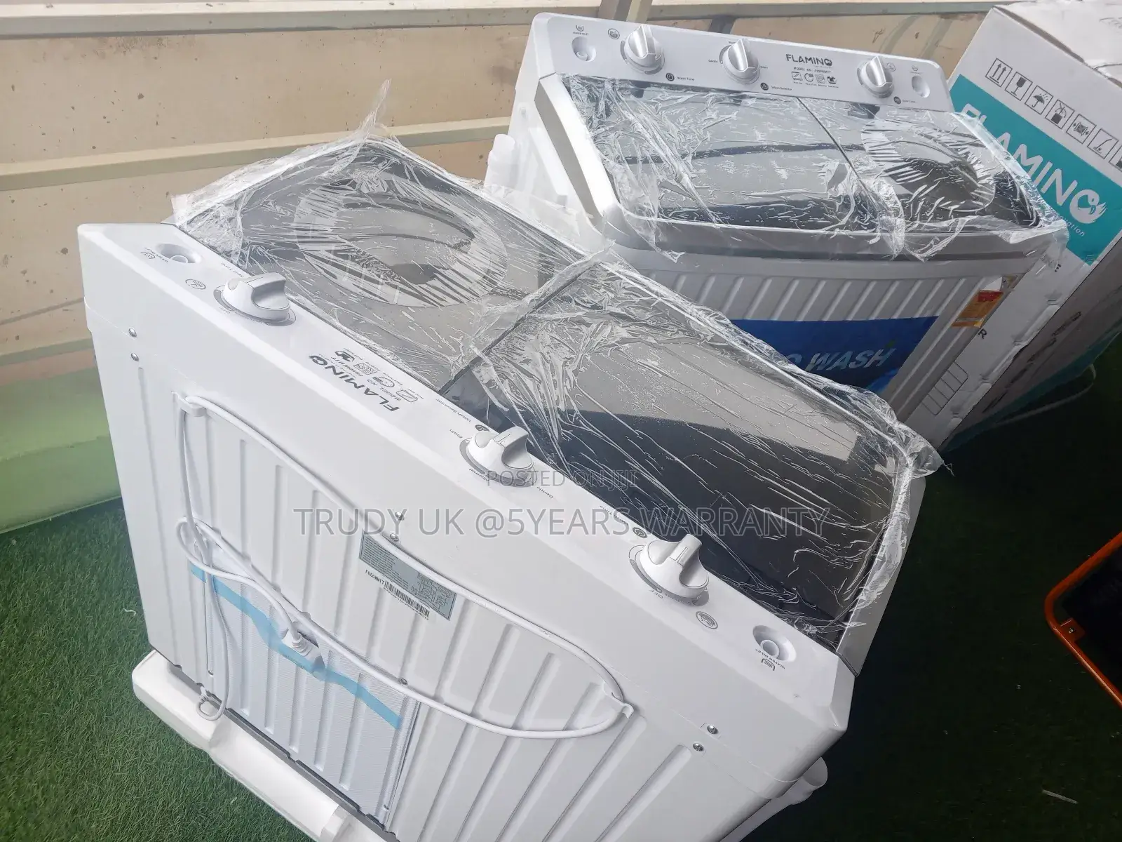 Easy to Use Flamino 8kg Washing Machine Energetic System