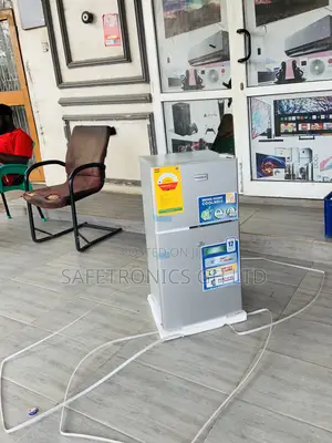 Super Original Topfreezer Grey Nasco Doubledoor 90l Fridge