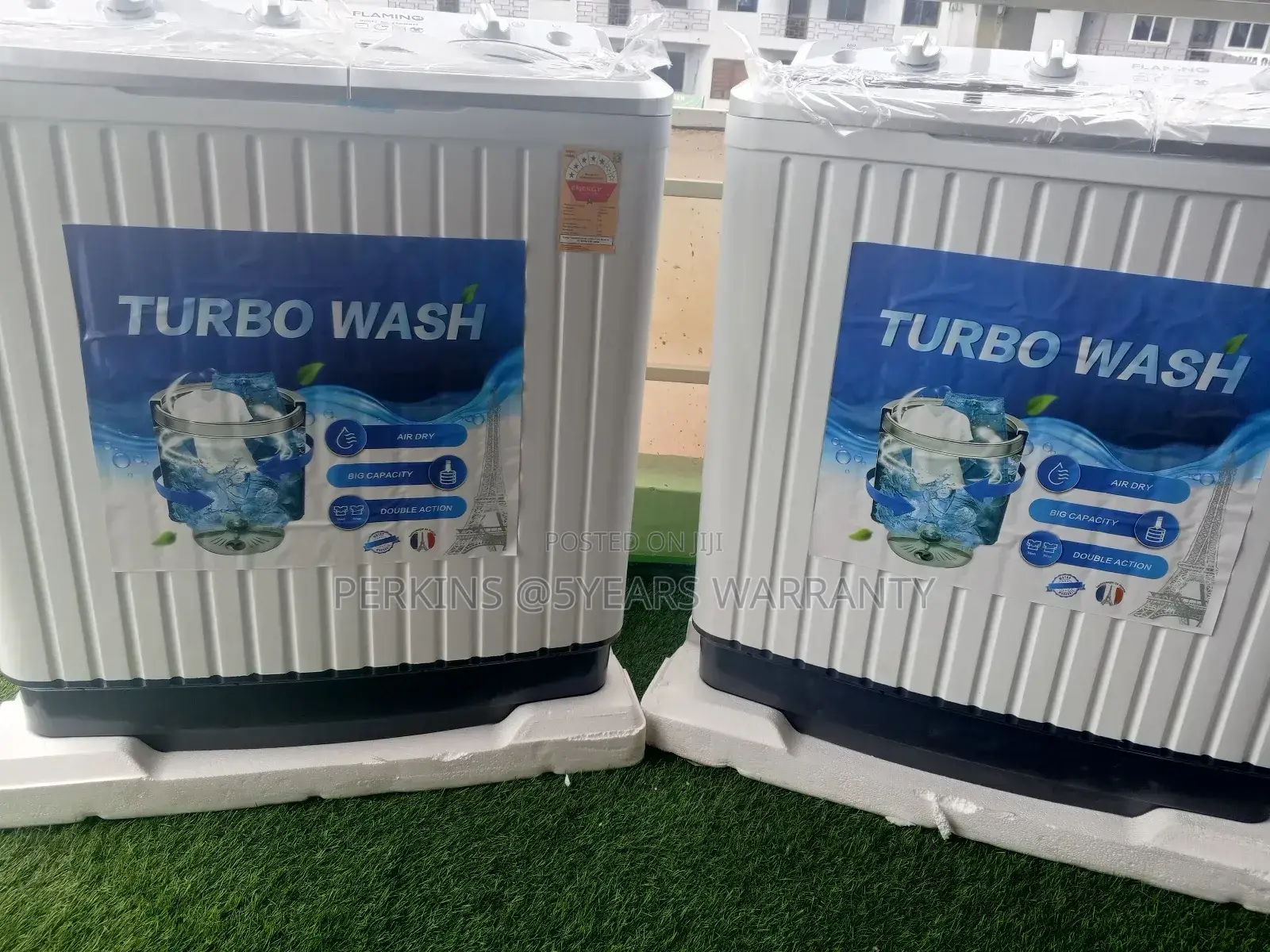 Money Saving 8kg Flamino Washing Machine Systematic Set