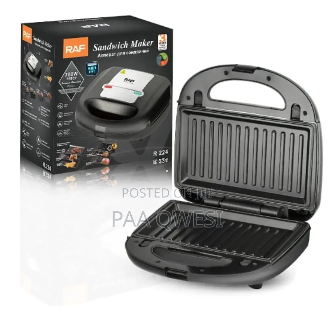 Powerful Sandwich Maker - Raf 750w Sandwich Maker