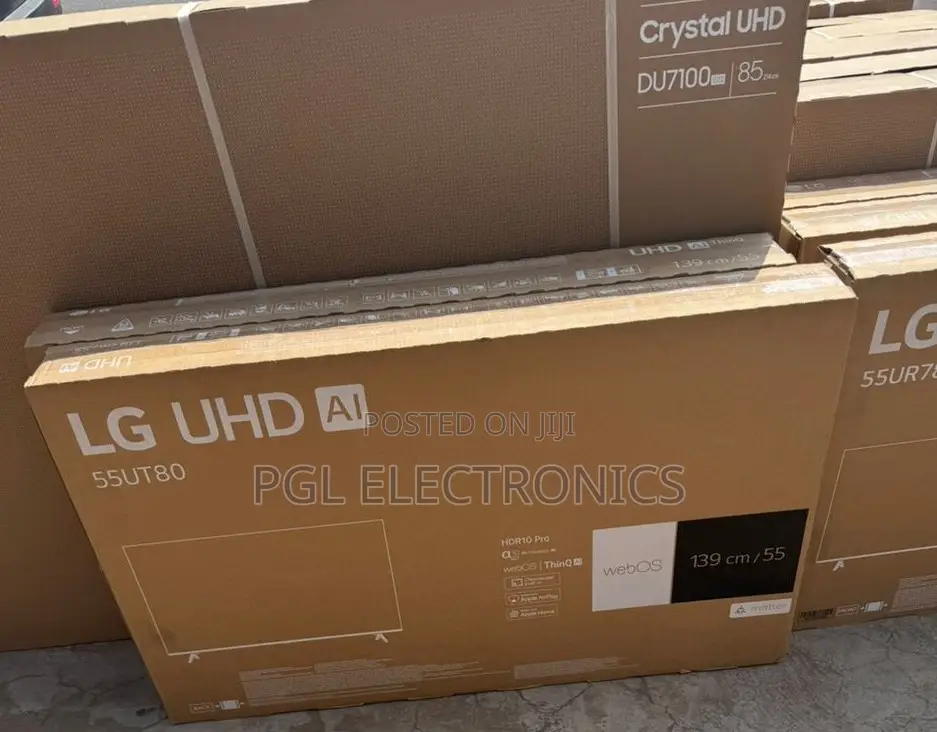 Lg 55" Uhd 55ut80 Α5 Gen7 Ai Processor, Magic Remote, Tv