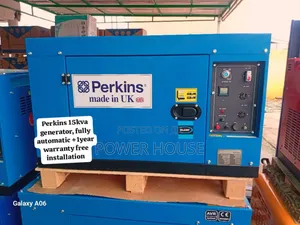Super Efficient Perkins Diesel Generator 15kvaperkins Silent