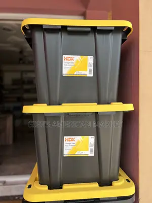 HDX 27 Gallon Storage Containers.Very Tough Stronger