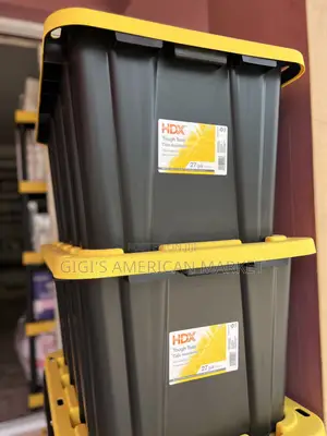 HDX 27 Gallon Storage Containers.Very Tough Stronger
