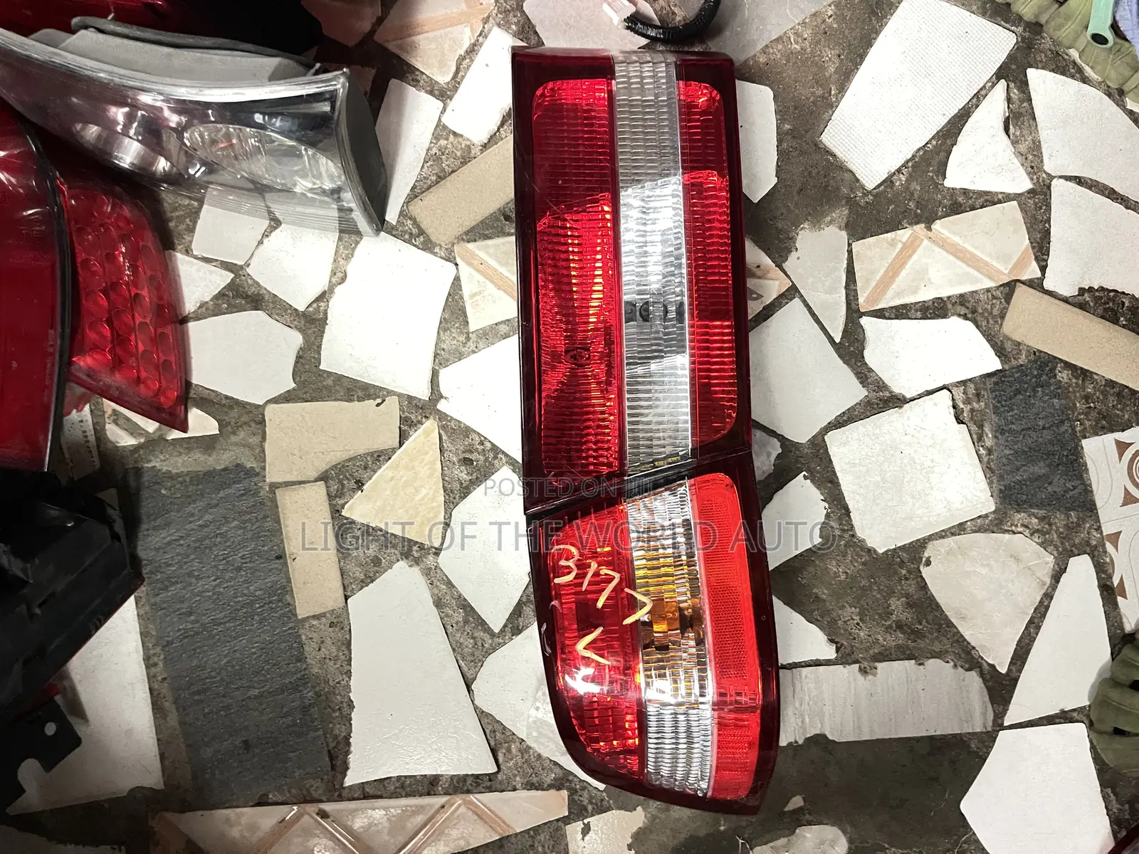 Lexus Is 250 Taillight and Boot Light Driver Side