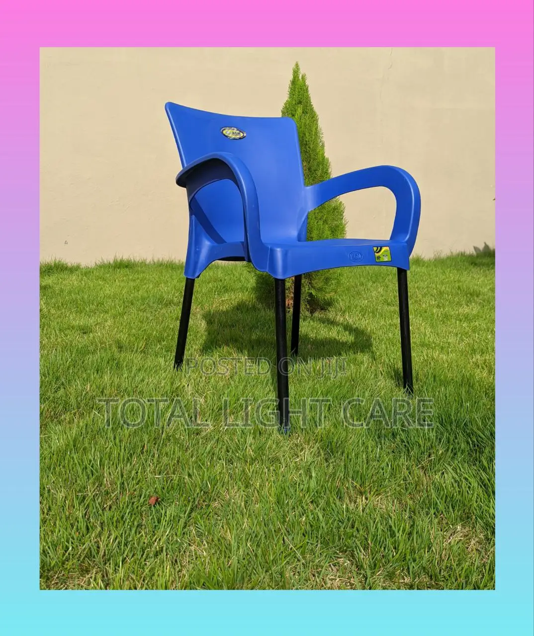 Metal Leg Plastic Chair