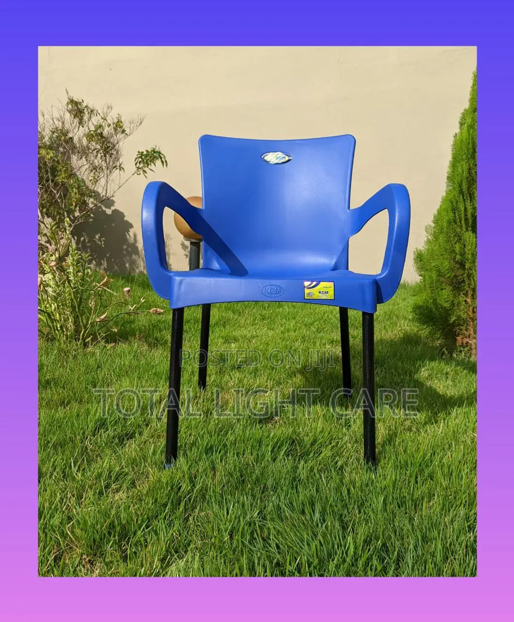Metal Leg Plastic Chair