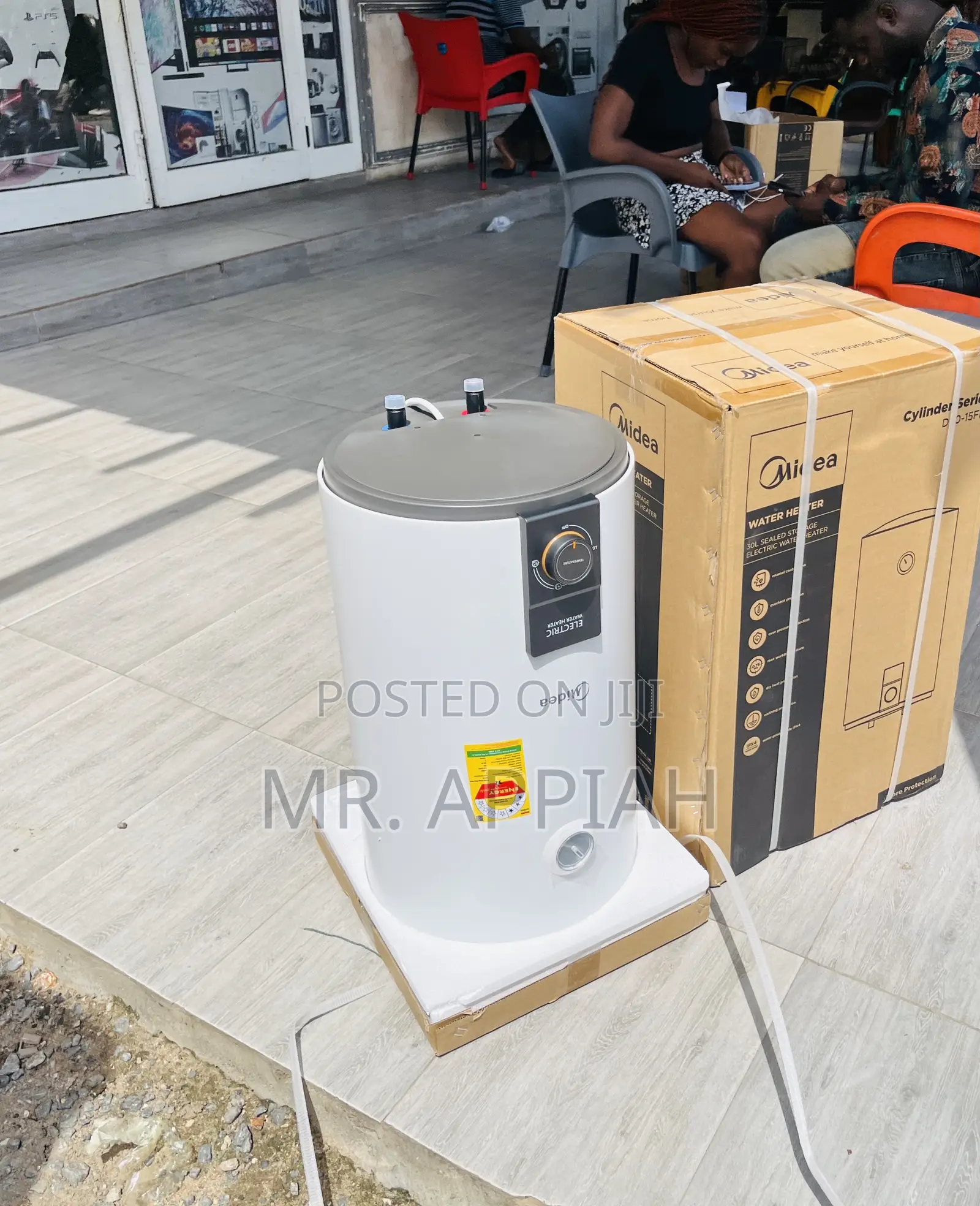 Shop Finest Midea 30 Liters Electric Water Heater(White) 