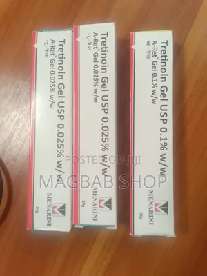 Original Tretinoin Gel Usp 0.1%, 0.025% (Very Effective )Gm9