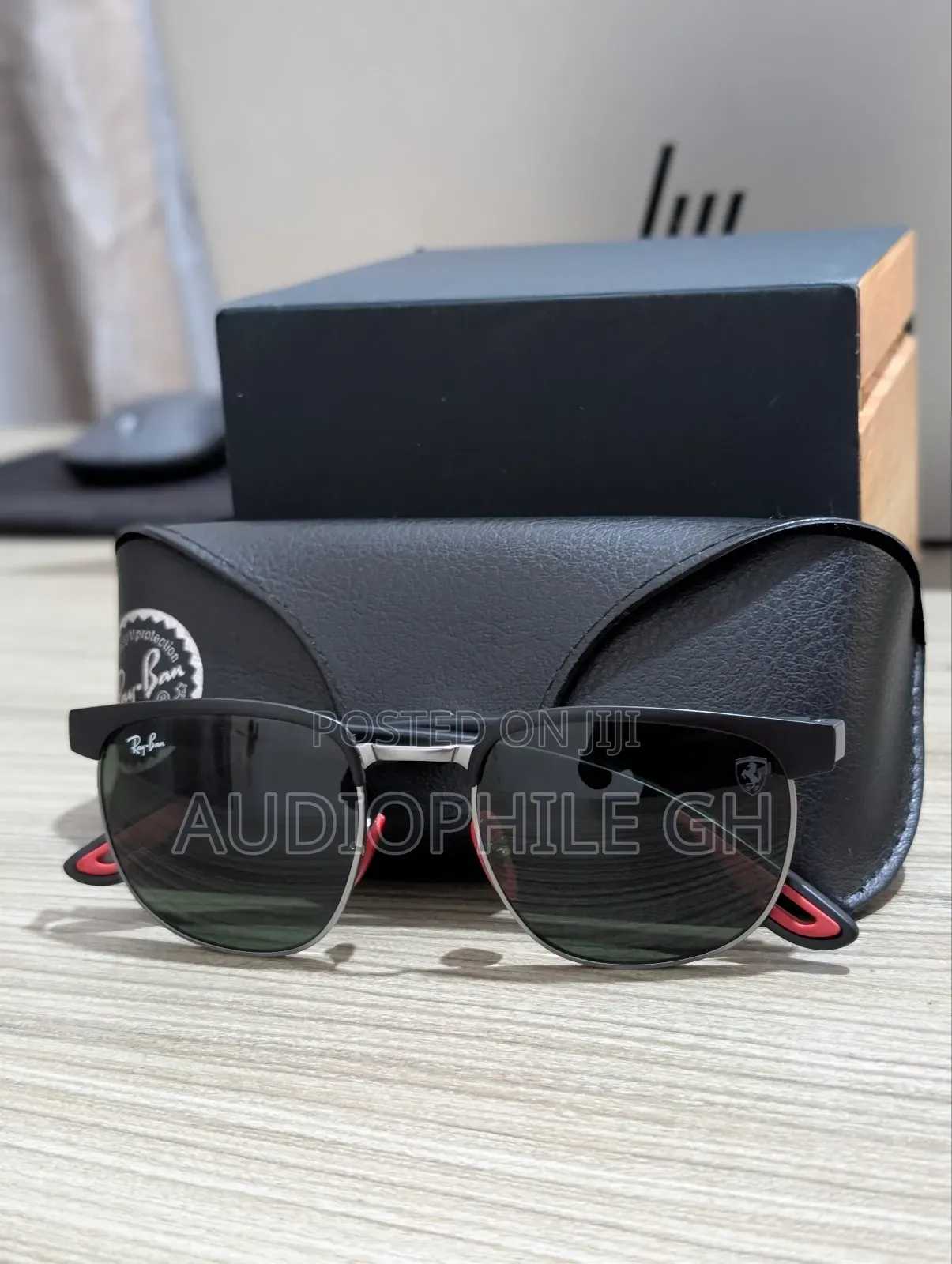 Rayban Rb3698m Scuderia Ferrari Sunglasses
