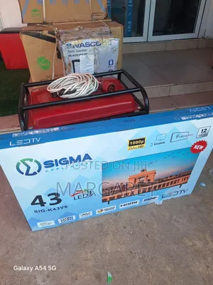 43 Inches Digital Satellite Television + Smart Sigma