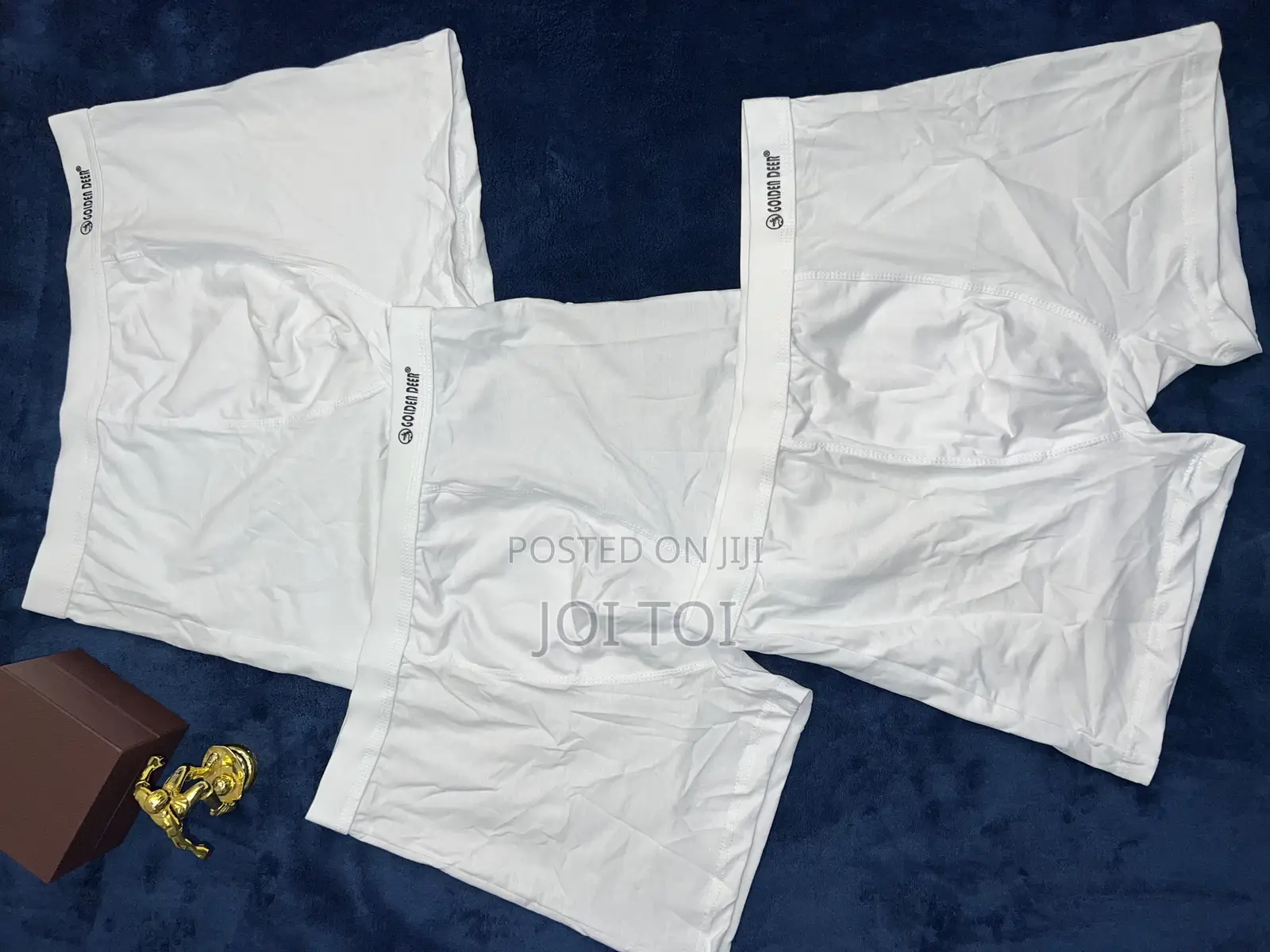 3pcs Golden Deer Men Underwear
