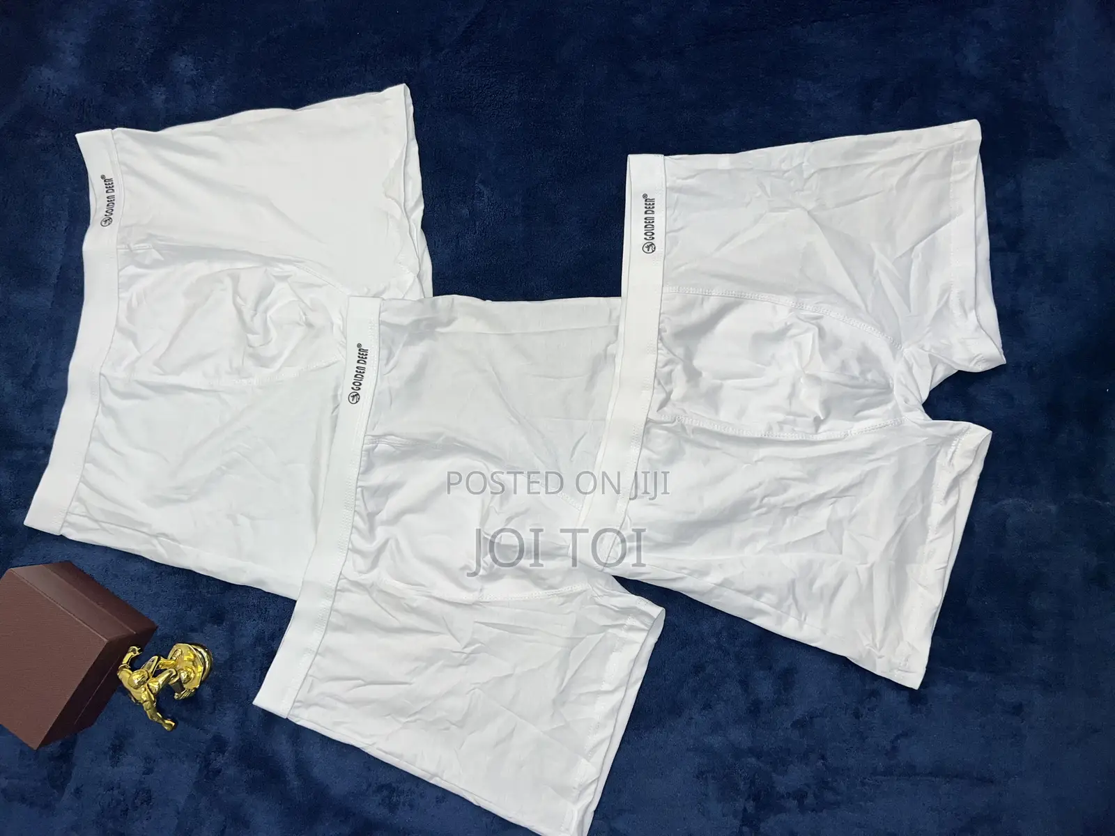 3pcs Golden Deer Men Underwear