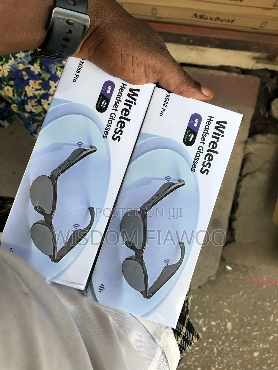 Wireless Headset Glasses (For Music and Calls)