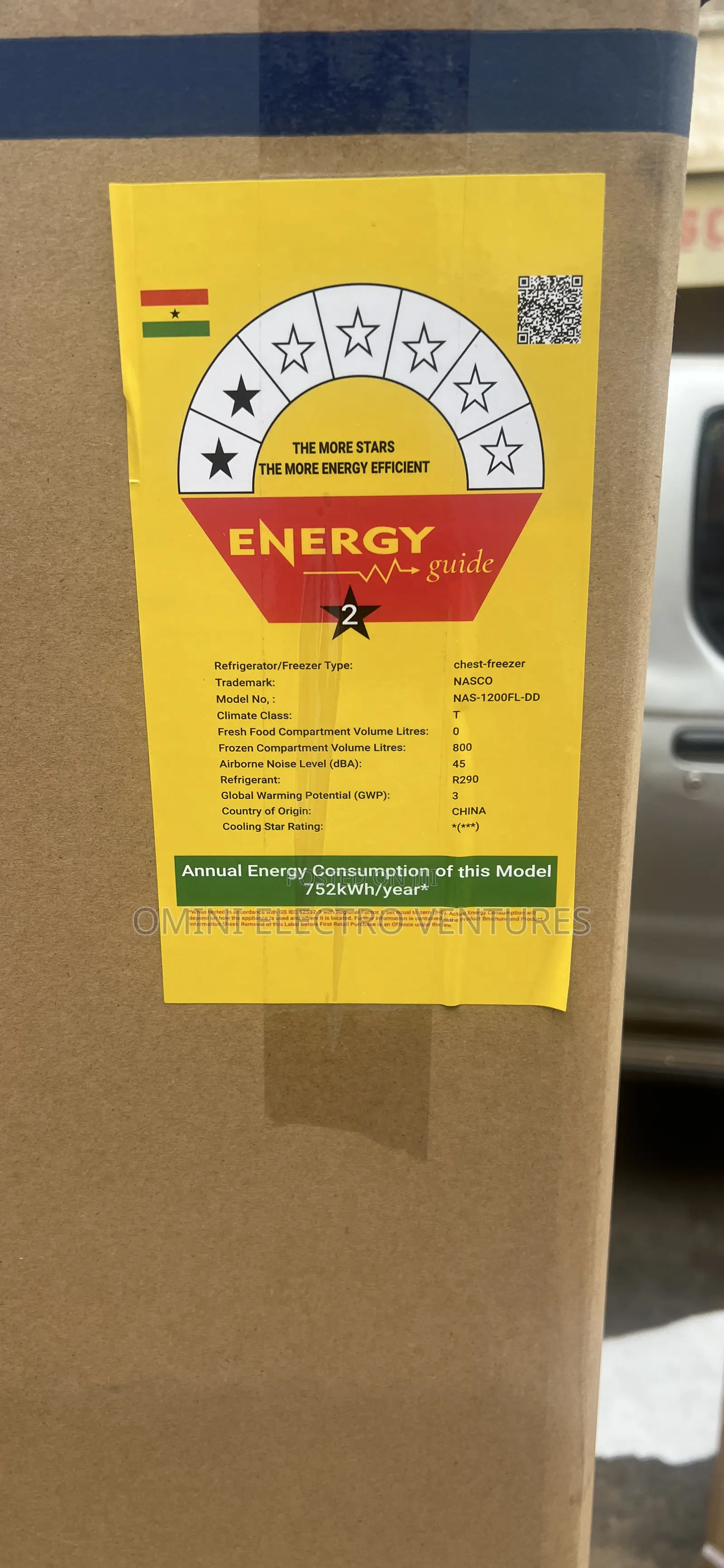 Commercial Purpose Nasco 800 L Chest Freezer (1200 Fl)