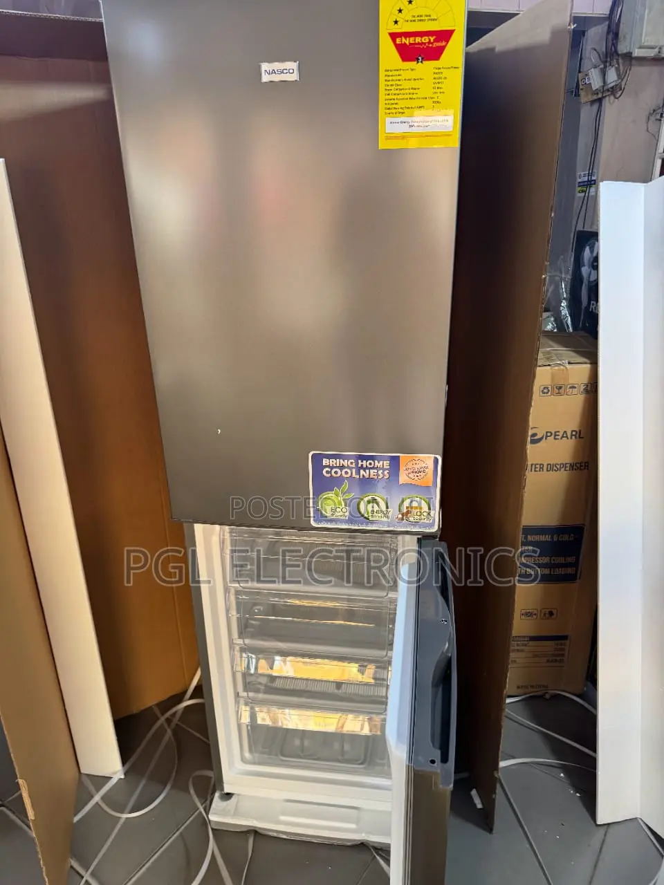 Nasco 258ltr Bottom Freezer Refrigerator Nasd2-30