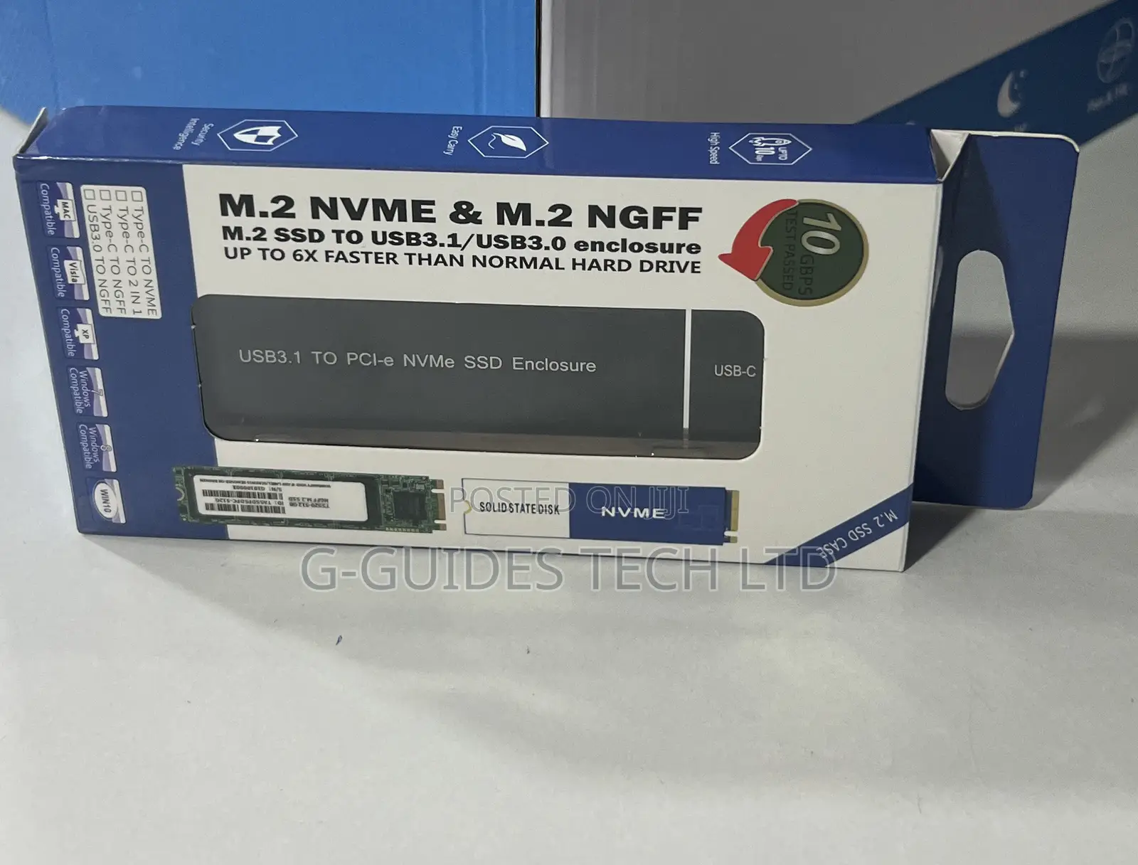 M.2 SSD Case , Usb 3.1 to Pci-E Nvme SSD Enclosure